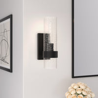 4.75''  Matte Black 1 Light Wall Sconce