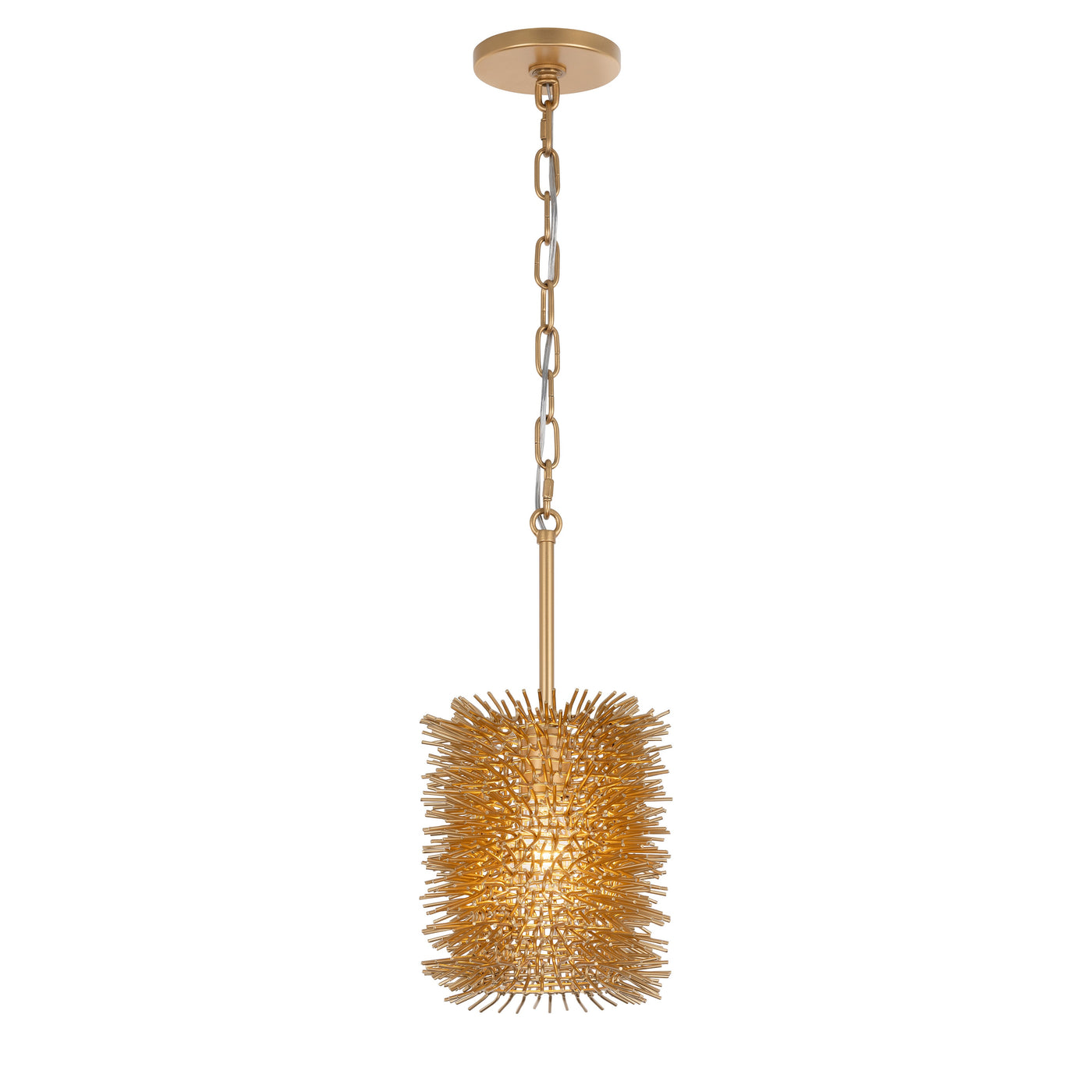 Urchin 1 Light Cylinder Mini Pendant