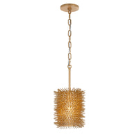 Urchin 1 Light Cylinder Mini Pendant