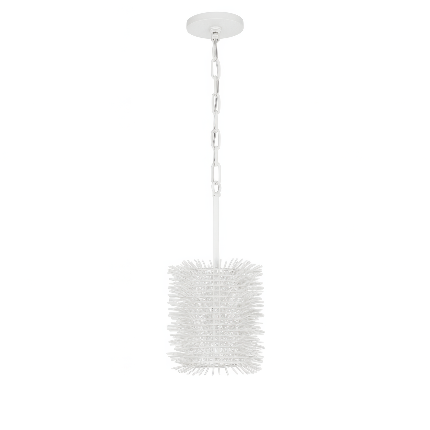 Urchin 1 Light Cylinder Mini Pendant