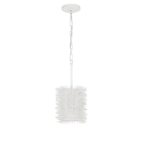 Urchin 1 Light Cylinder Mini Pendant