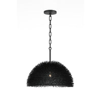 Urchin 1 Light Dome Pendant
