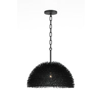 Urchin 1 Light Dome Pendant