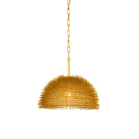 Urchin 1 Light Dome Pendant