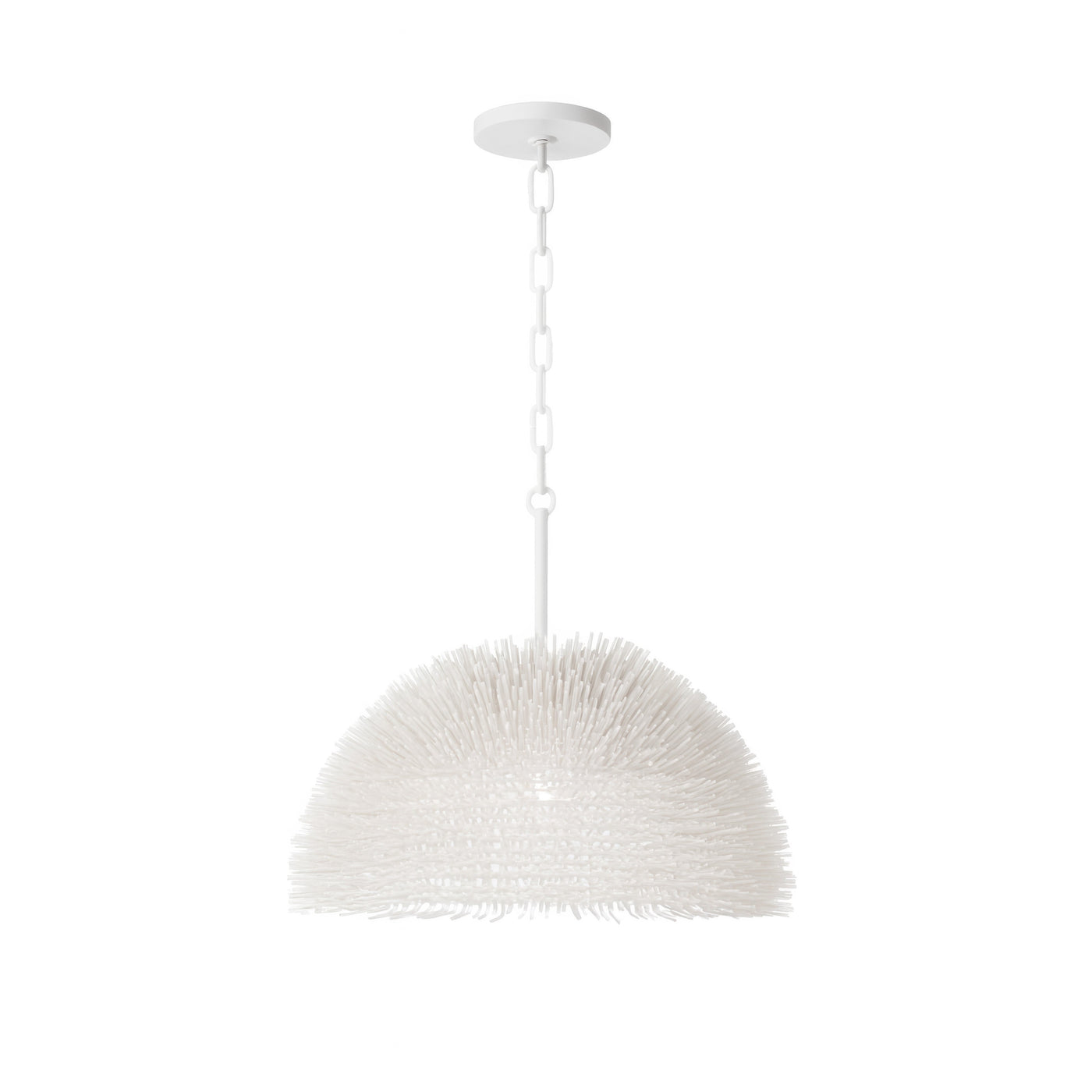 Urchin 1 Light Dome Pendant