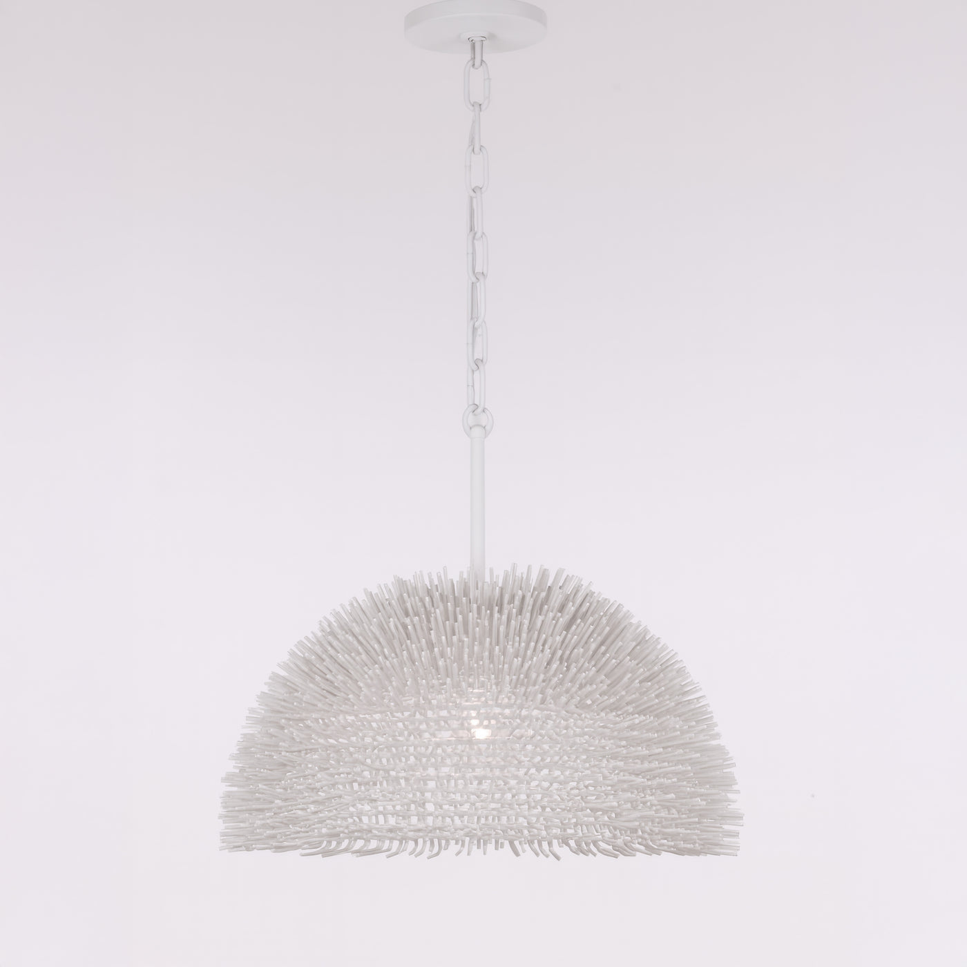 Urchin 1 Light Dome Pendant