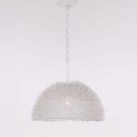 Urchin 1 Light Dome Pendant