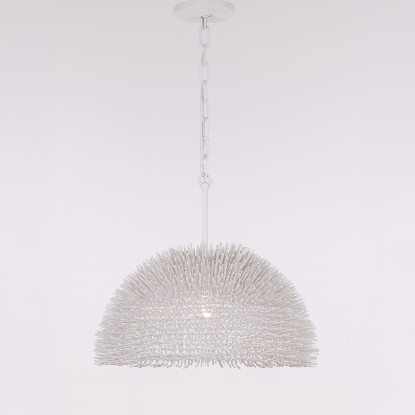 Urchin 1 Light Dome Pendant