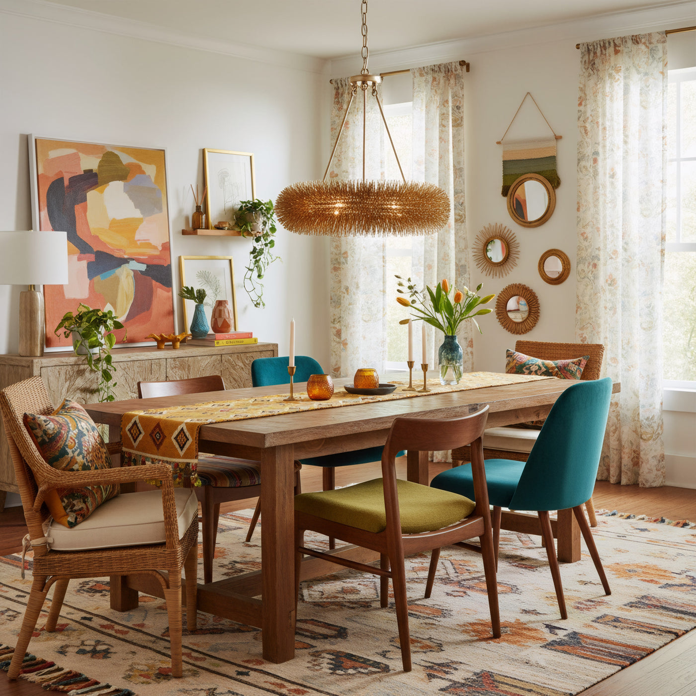 Urchin 6 Light Pendant