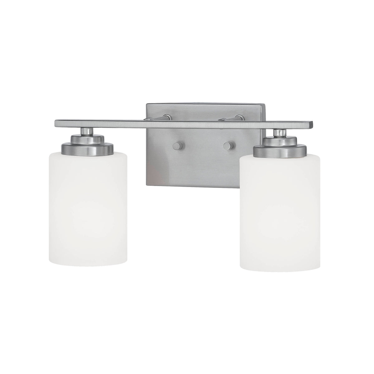 14.25'' Durham Satin Nickel 2 Light Bath Vanity