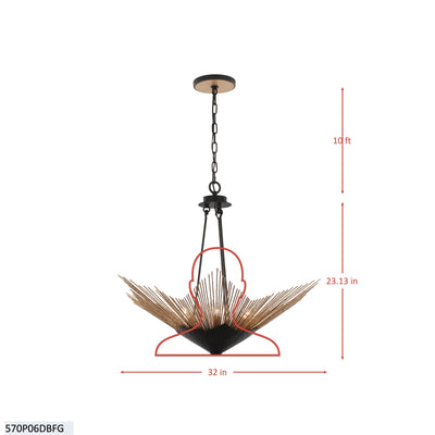 Aristocrat 6 Light Pendant