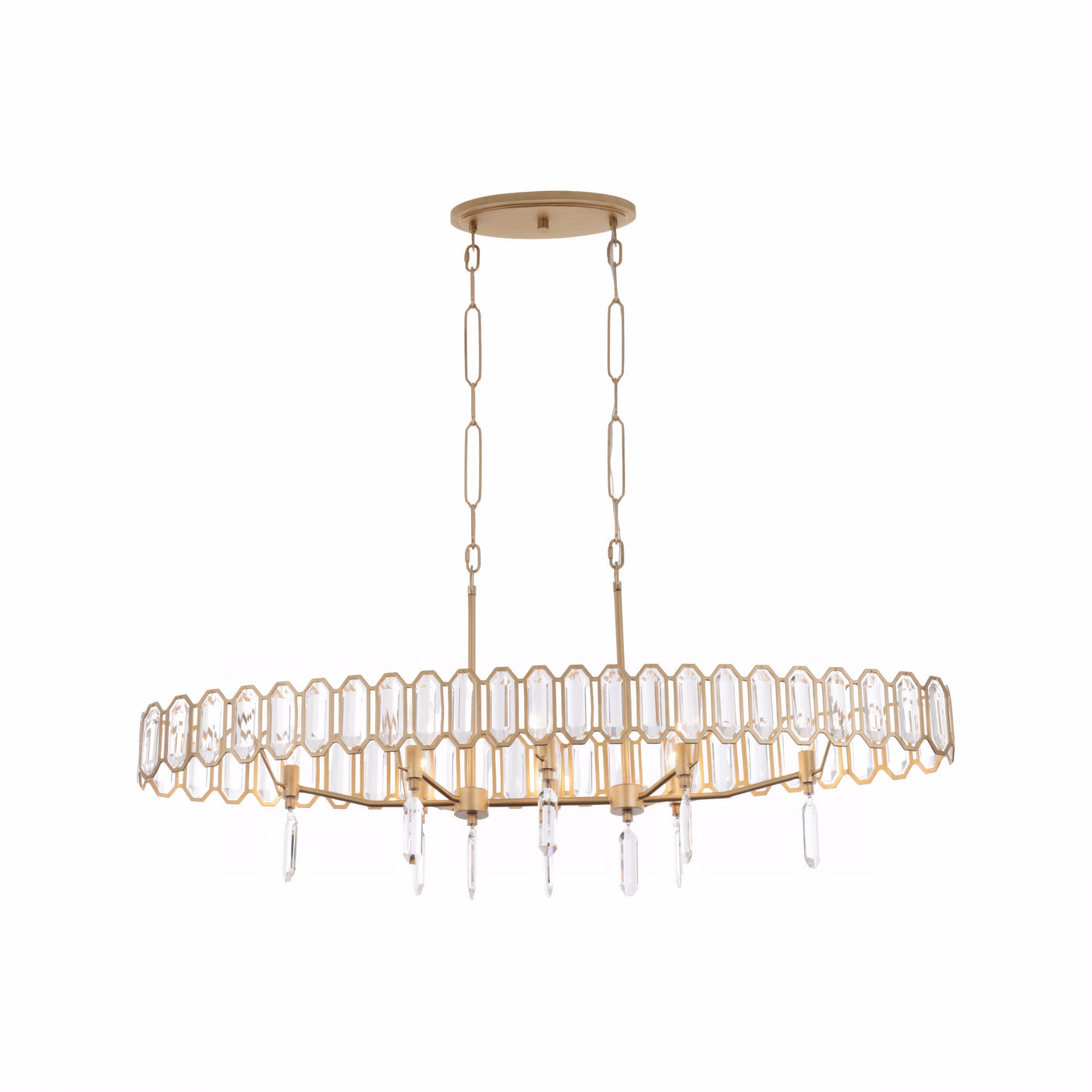 Drama Club 8 Light Linear Pendant