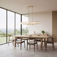 Drama Club 8 Light Linear Pendant