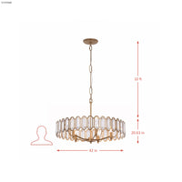 Drama Club 5 Light Pendant