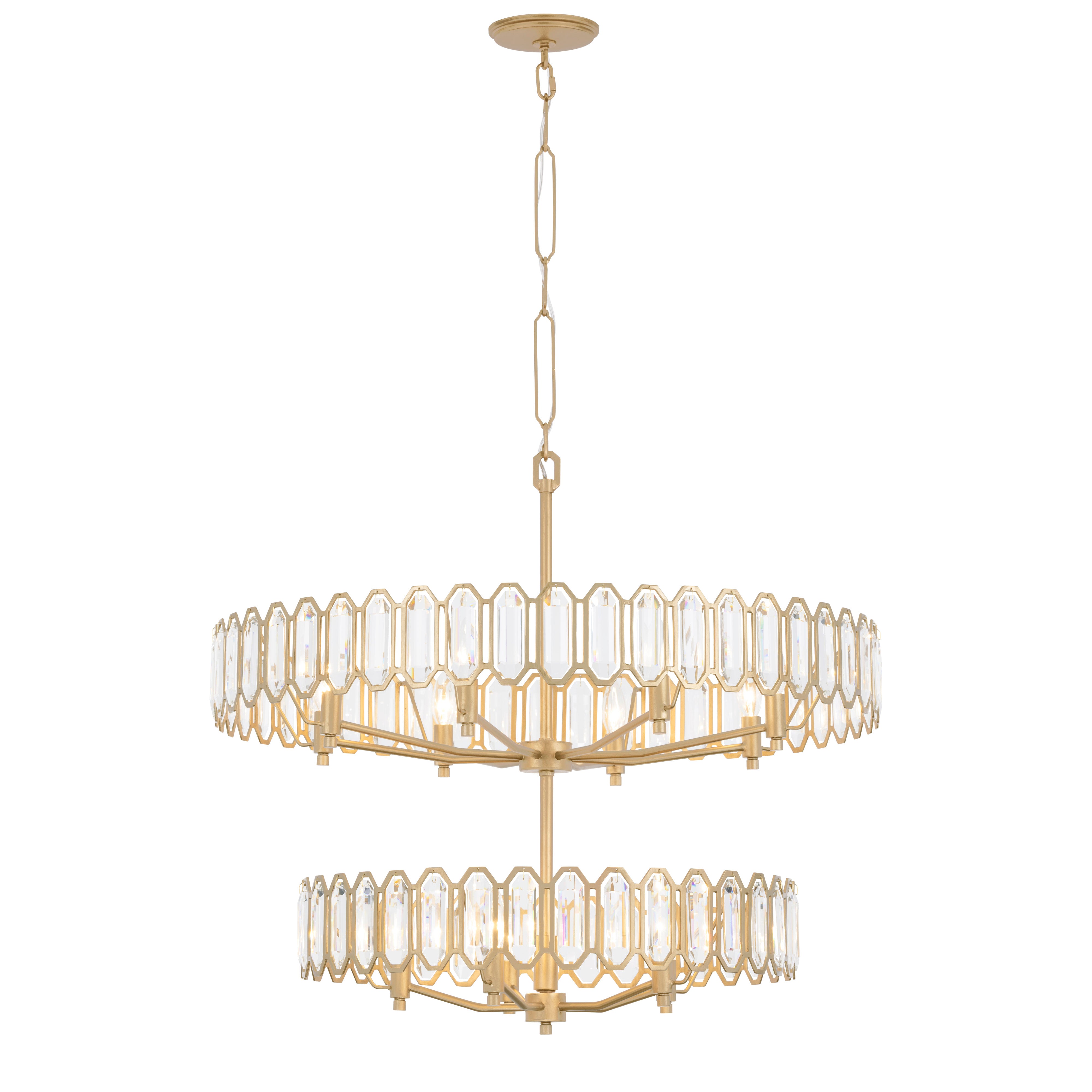 Drama Club 13 Light 2 Tier Pendant