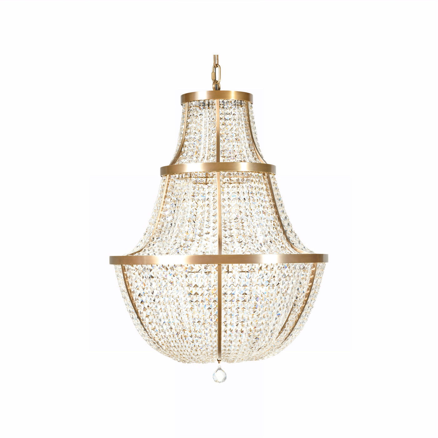 Crystal Baller 12 Light Leaded Crystal Empire Pendant