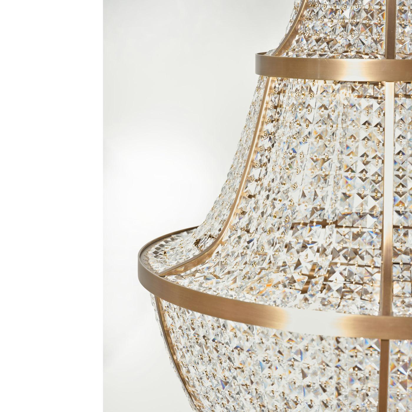 Crystal Baller 12 Light Leaded Crystal Empire Pendant