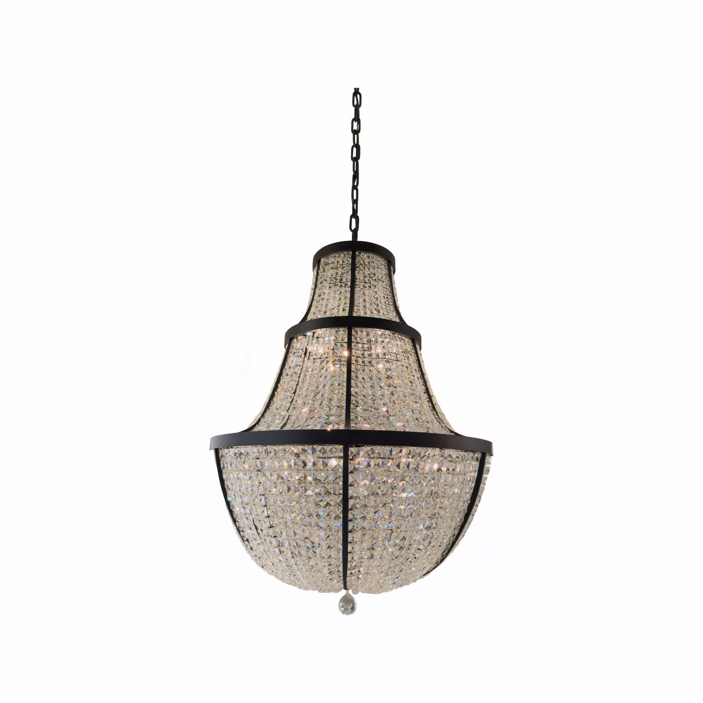 Crystal Baller 12 Light Leaded Crystal Empire Pendant