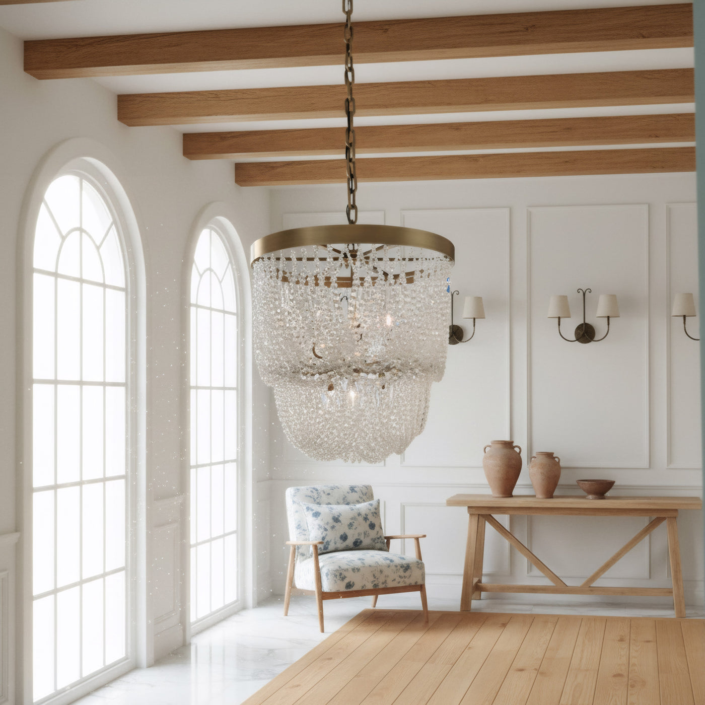 Solaire 6-lt Pendant