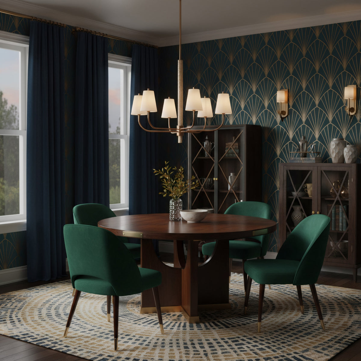 Rockford 8 Light Chandelier