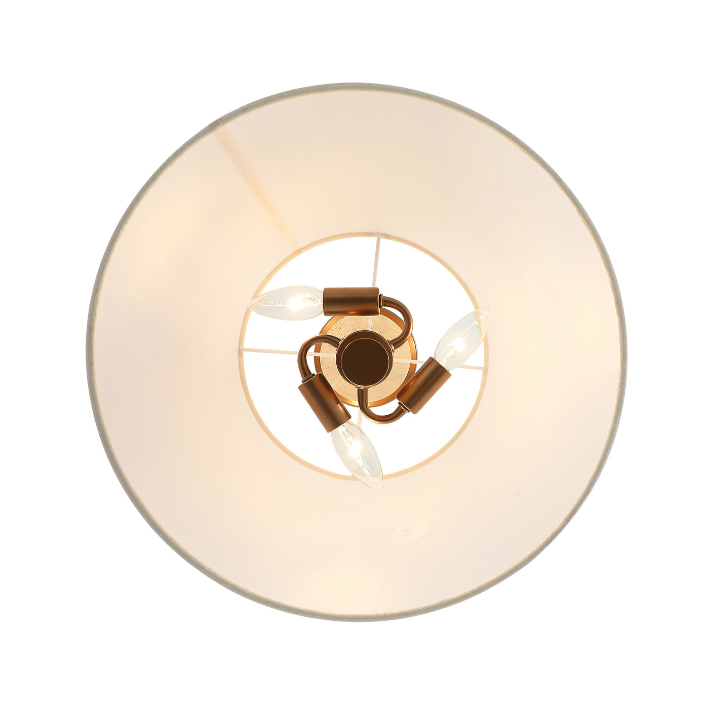Rockford 3 Light Semi-Flush