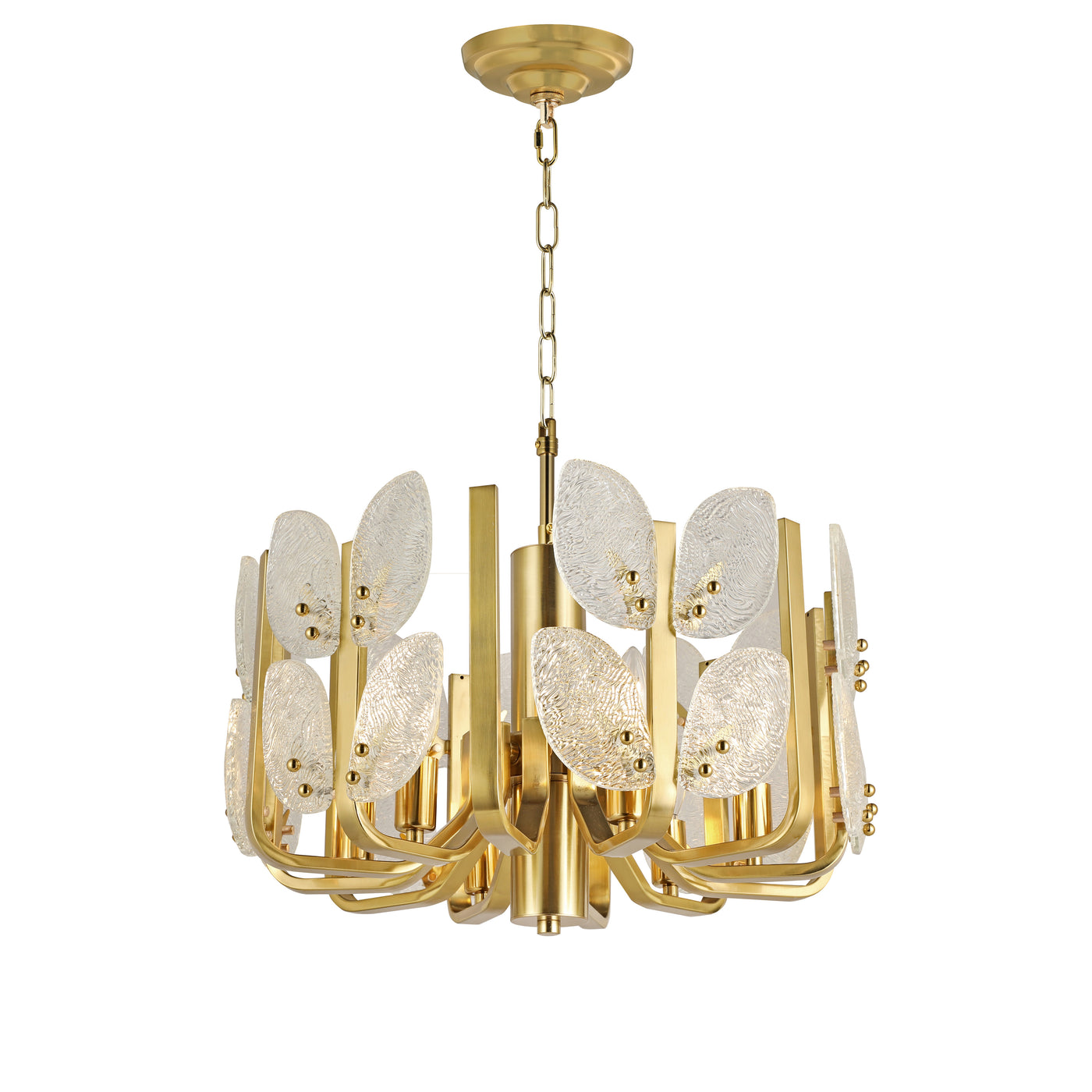 Brass Tax 6 Light Chandelier