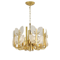 Brass Tax 6 Light Chandelier