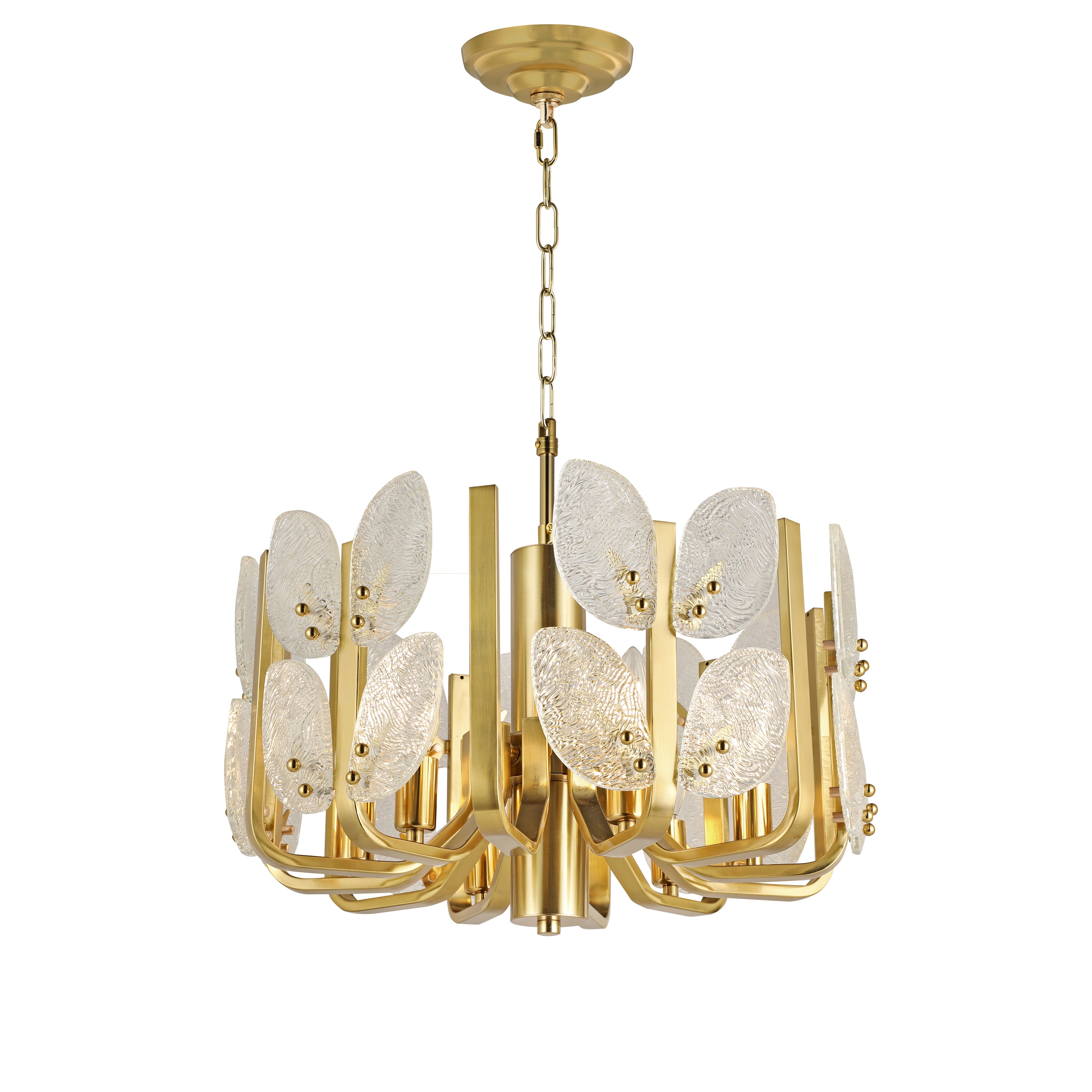 Brass Tax 6 Light Chandelier