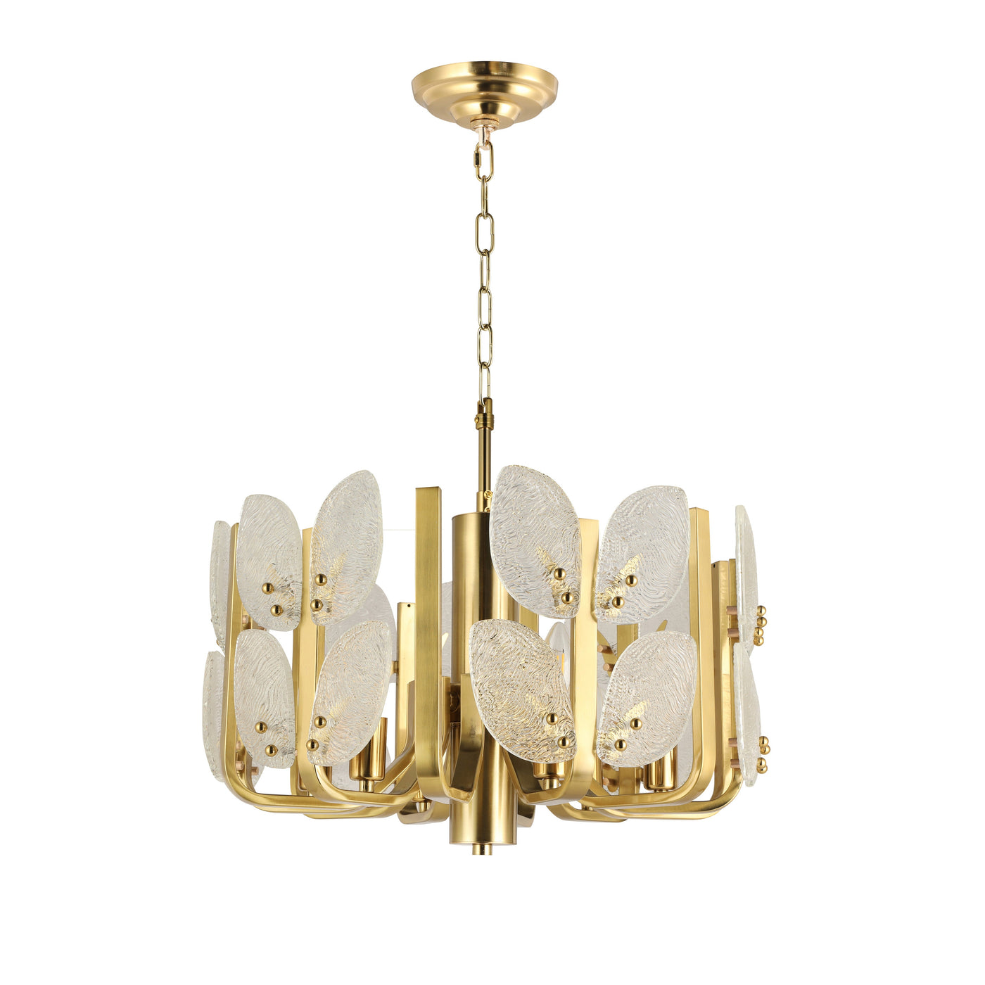 Brass Tax 6 Light Chandelier