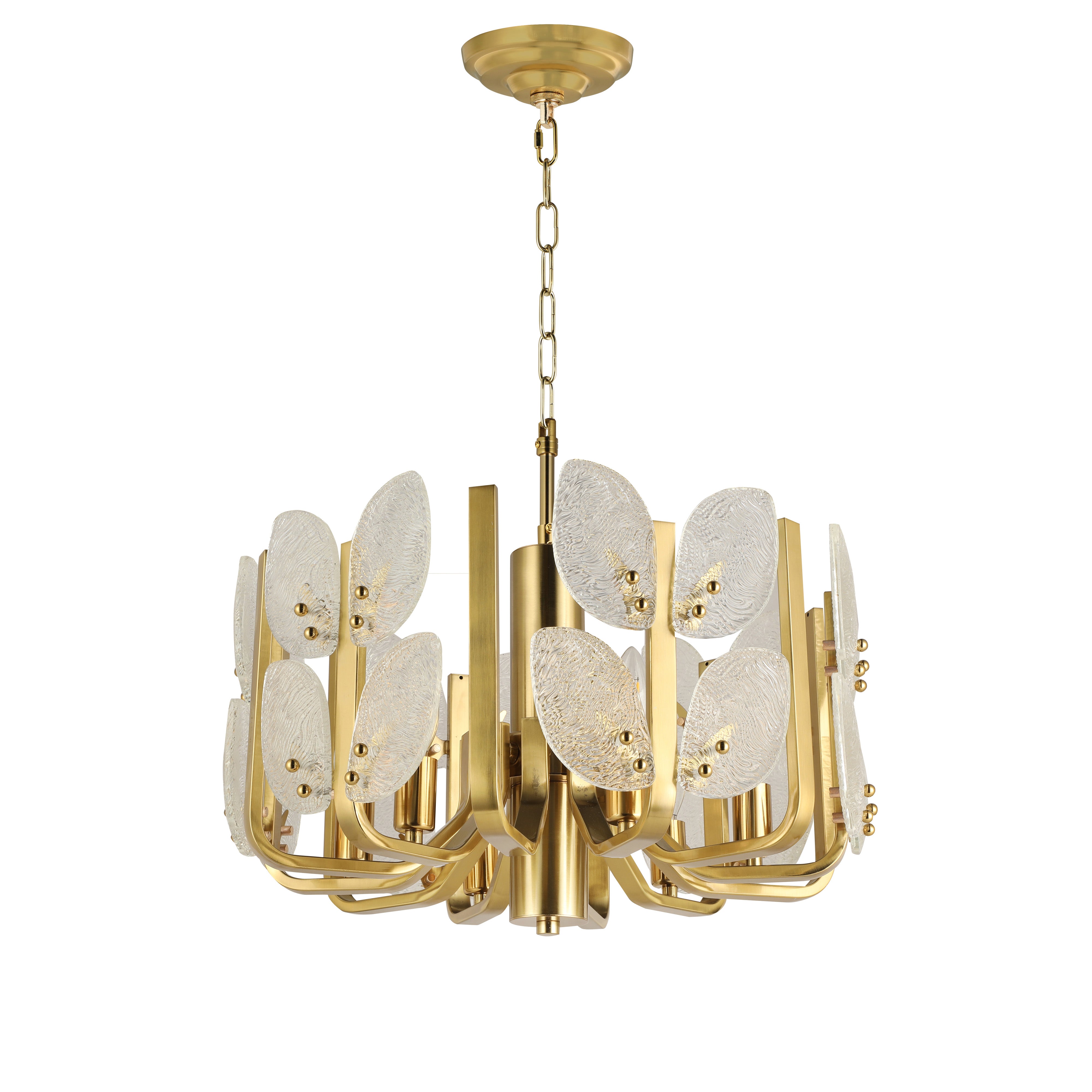 Brass Tax 6 Light Chandelier
