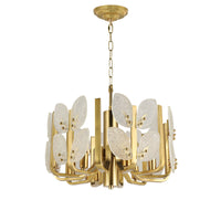 Brass Tax 6 Light Chandelier