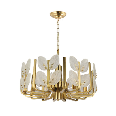 Brass Tax 8 Light Chandelier