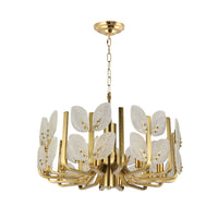Brass Tax 8 Light Chandelier