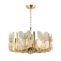 Brass Tax 8 Light Chandelier