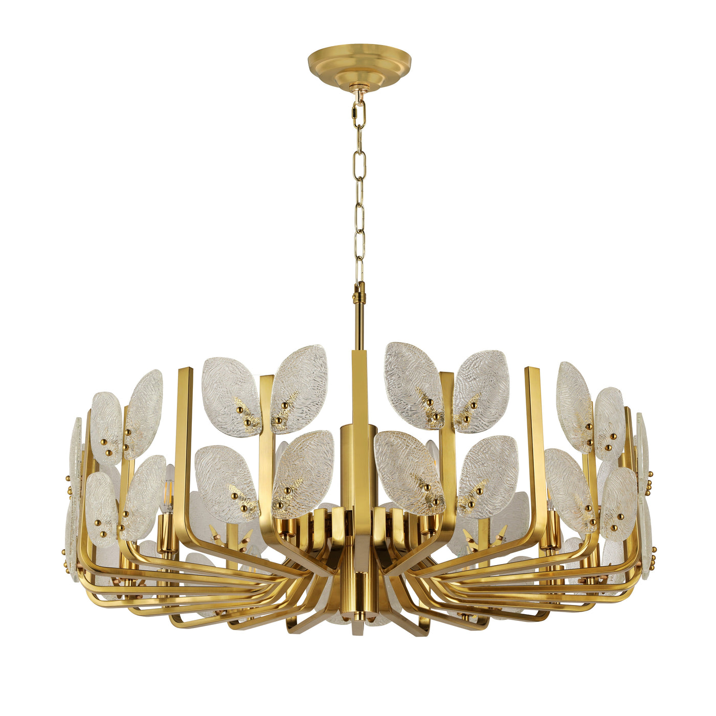 Brass Tax 11 Light Chandelier