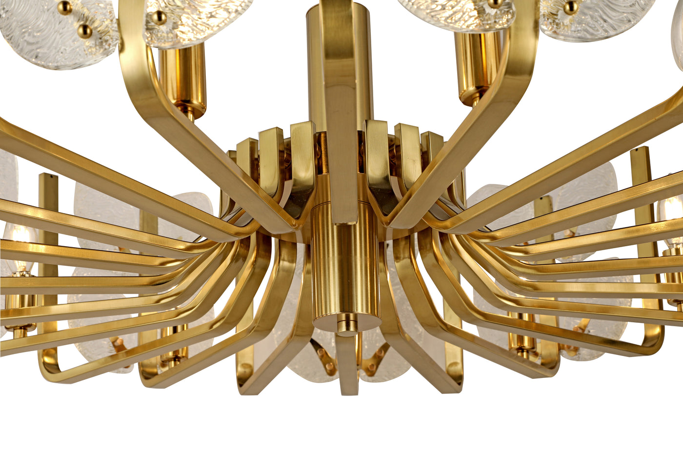 Brass Tax 11 Light Chandelier