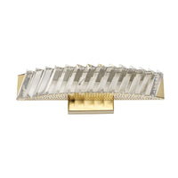 Golden Ratio 14 in LED Crystal Vanity Light