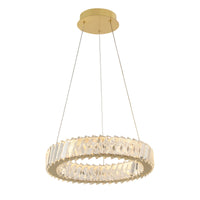 Golden Ratio 16 inch LED Crystal Pendant