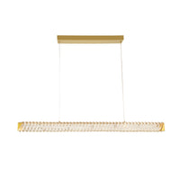 Golden Ratio 43 in LED Crystal Linear Pendant