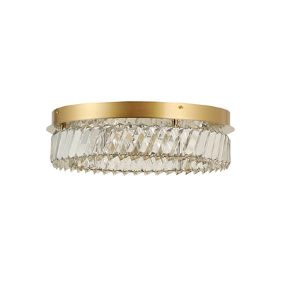 Golden Ratio 16 inch LED Crystal Flush Mount