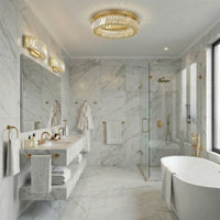 Golden Ratio 14 in LED Crystal Vanity Light