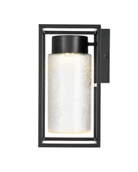 7.68''  Powder Coated Black  Light Wall Sconce