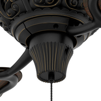 60 inch 1886 Limited Edition Midas Black Ceiling Fan and Pull Chain