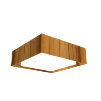 4.72'' Handcrafted Squares LED Accord Flush Mount Light