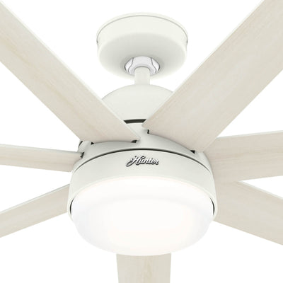 70 inch Phenomenon Wi-Fi ENERGY STAR® Matte White Ceiling Fan with LED Light Kit and Wall Control