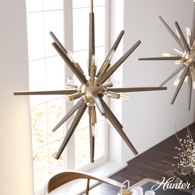Hartland 31-inch 4-light Noble Bronze Vanity Light with Seeded Glass