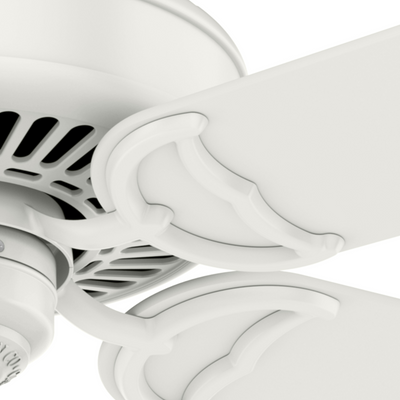 Casablanca 54 inch Panama Fresh White Ceiling Fan and Wall Control