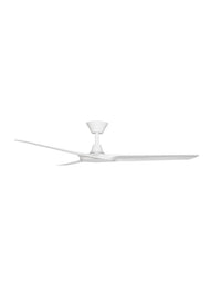 Abyss 56 Inch Wet Rated DC Fan White IP66