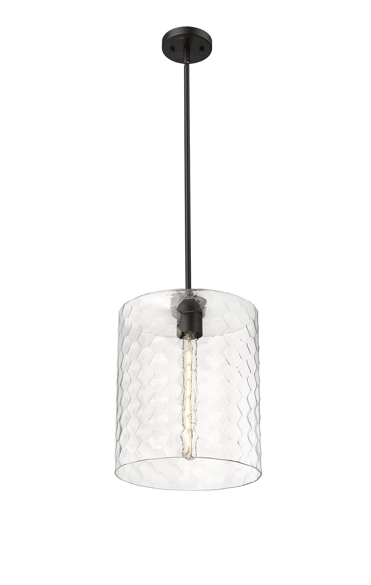 15'' Ashli Matte Black 1 Light Pendant