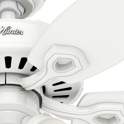 42 inch Builder Snow White Ceiling Fan with LED Light Kit